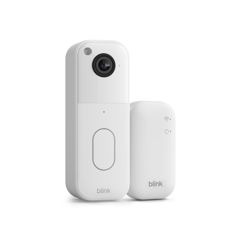 Blink Video Doorbell with 1-Year Subscription & Sync Module