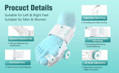 Adjustable Toe Separator & Bunion Corrector