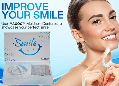 YAGOO Moldable Dentures