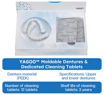 YAGOO Moldable Dentures