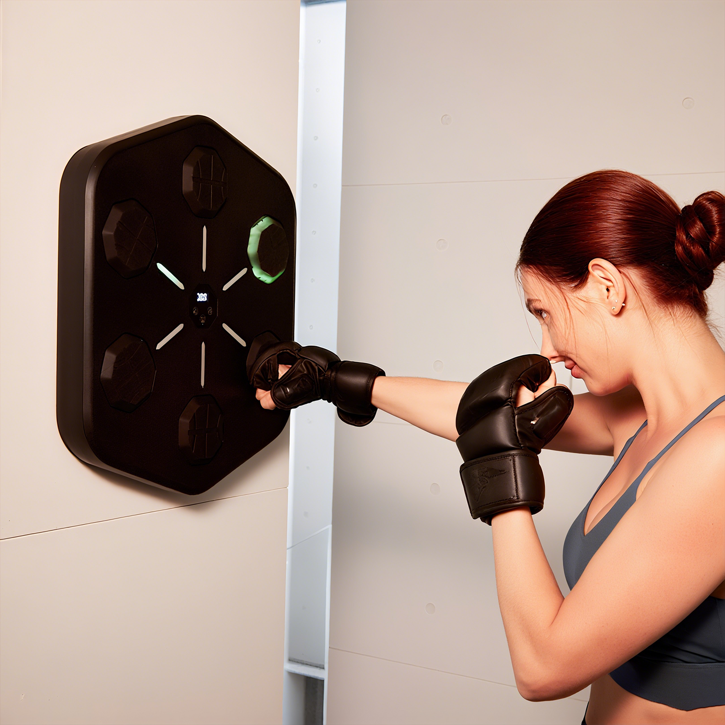 Oupal Music Boxing Machine with Boxing Gloves