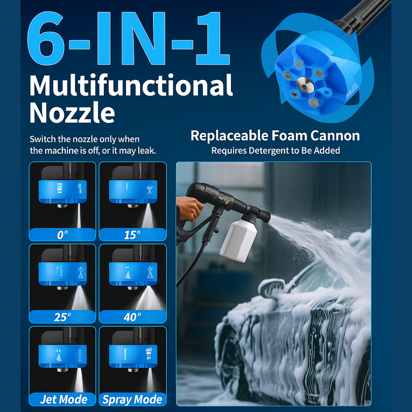 HydroX Quick Jet Power Washer