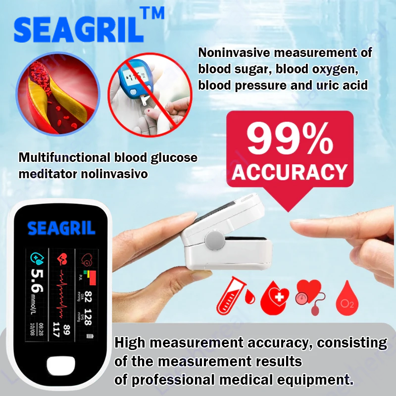 SEAGRIL Advanced Non-Invasive Glucose Monitor