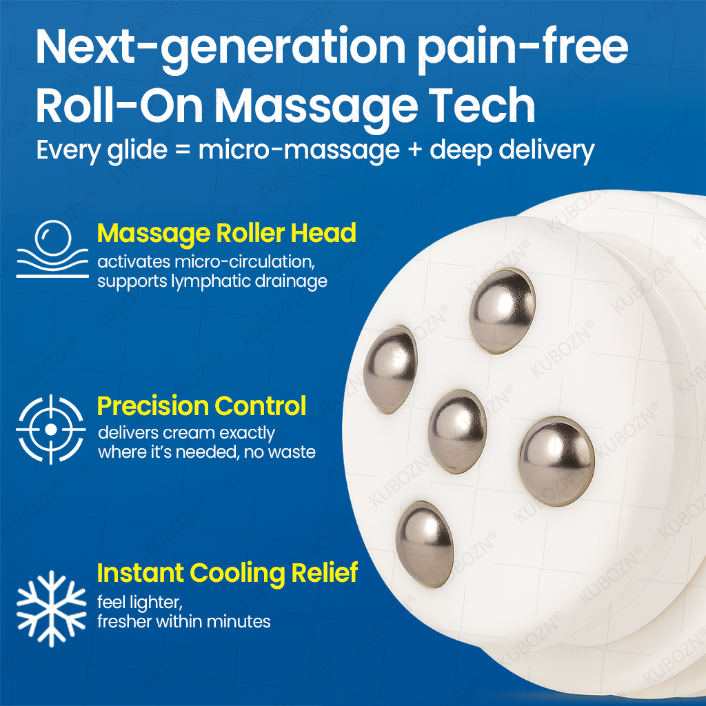 Roll-On Cream for Lymphatic Drainage & Swelling Relief