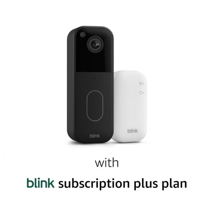 Blink Video Doorbell with 1-Year Subscription & Sync Module