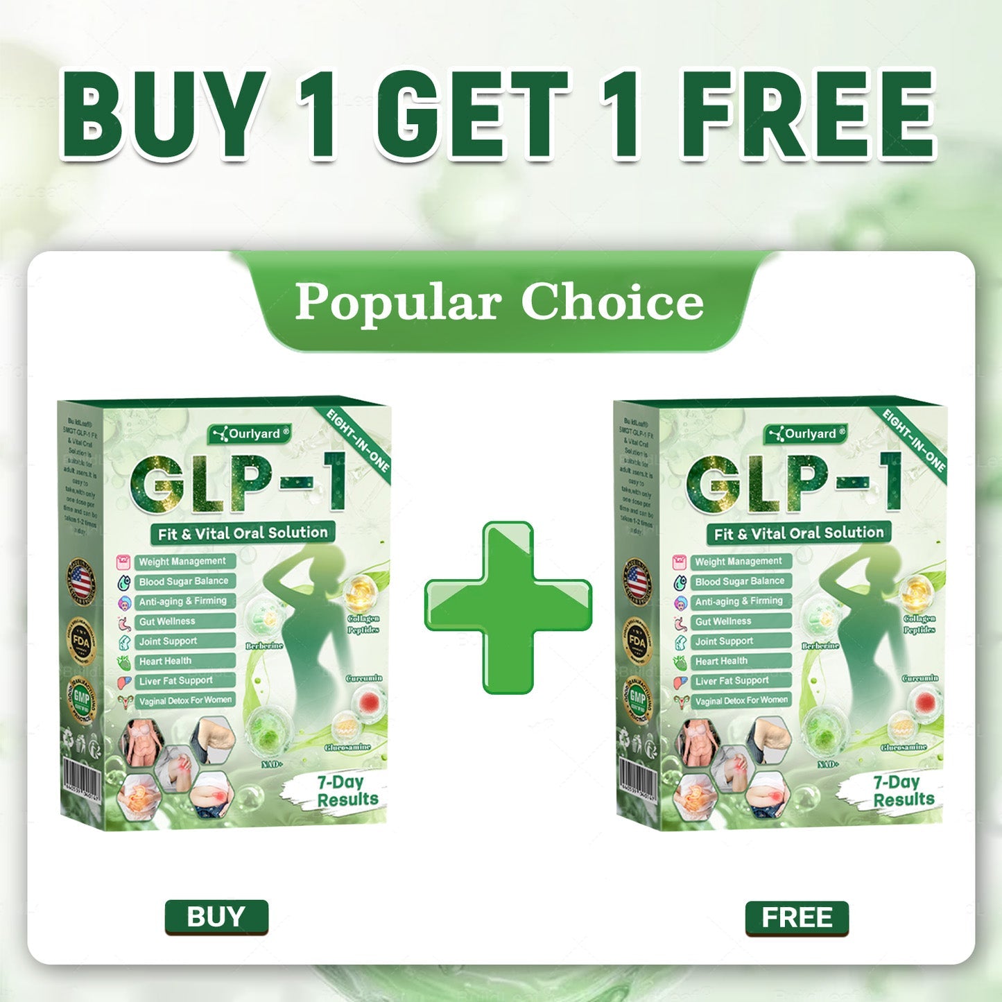 Ourlyard GLP-1 8 in 1 Fit & Vital Oral Solution