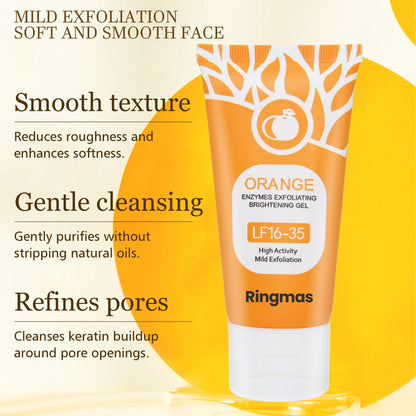 Orange Enzyme Exfoliating Gel – The Gentle Miracle Your Skin Craves (See Results in Three Treatments)