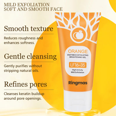 Orange Enzyme Exfoliating Gel – The Gentle Miracle Your Skin Craves (See Results in Three Treatments)