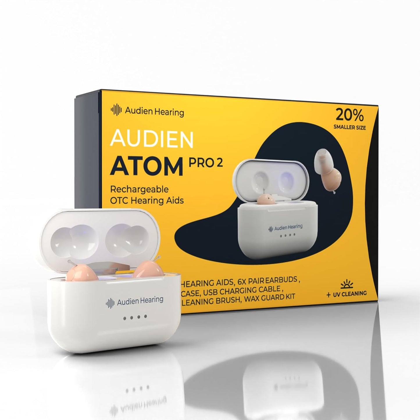 Audien Hearing Atom Pro 2 Hearing Aids