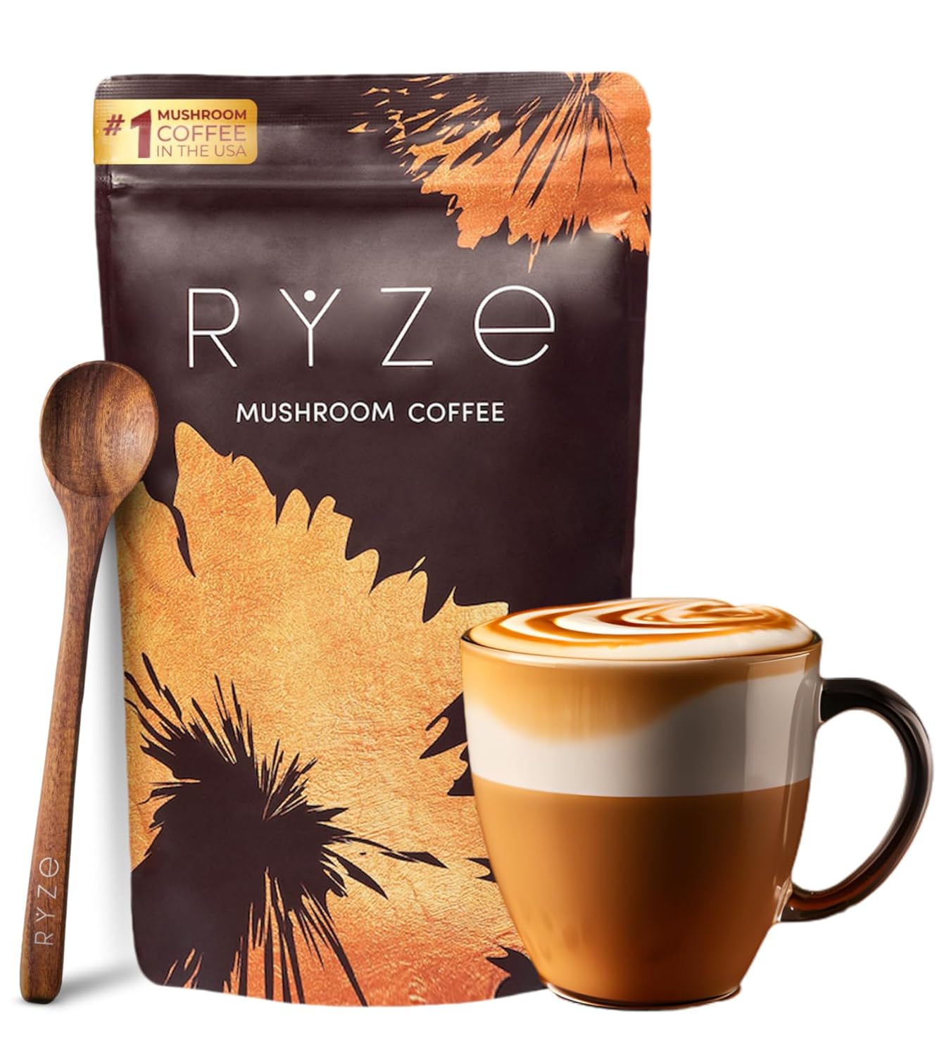 RYZE SUPERFOODS Mushroom Coffee - 30 Servings