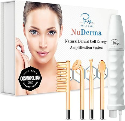 Pure Daily Care NuDerma Handheld Skin Therapy Wand Machine