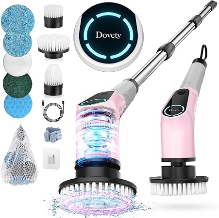 Dovety Electric Spin Scrubber Cordless Cleaning Brush