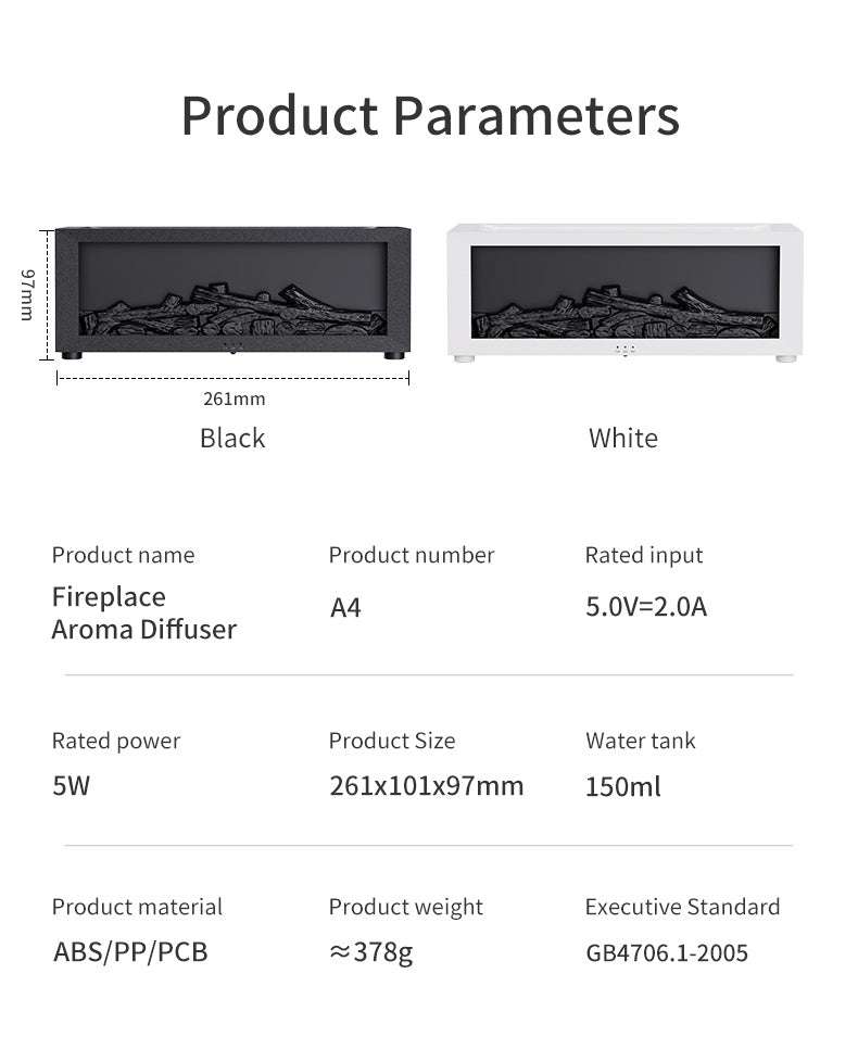 Fireplace Aromatherapy Diffuser