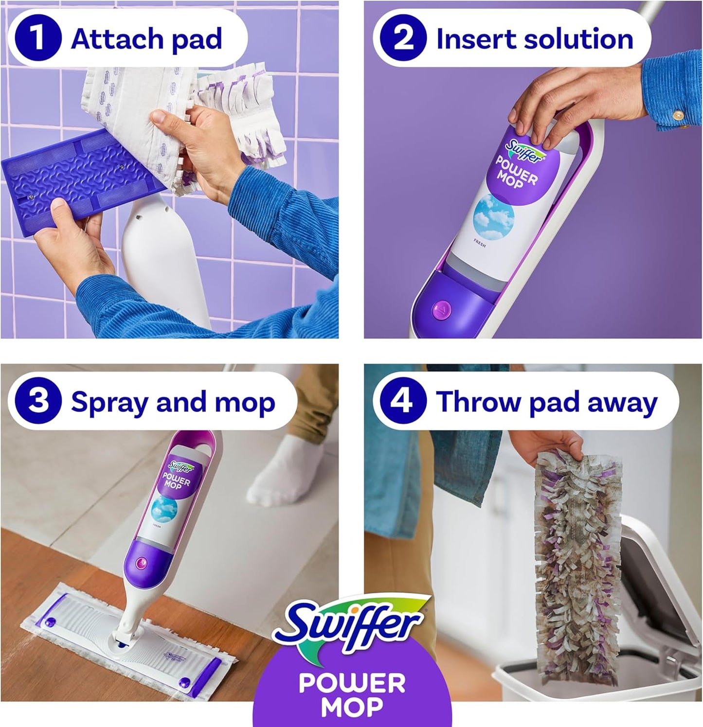 PowerMop Multi-Surface Mop Kit