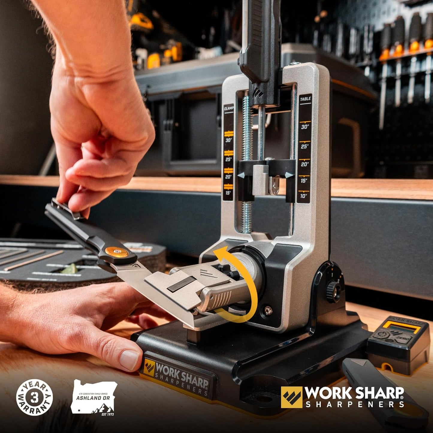 Work Sharp Precision Adjust Knife Sharpener Kit