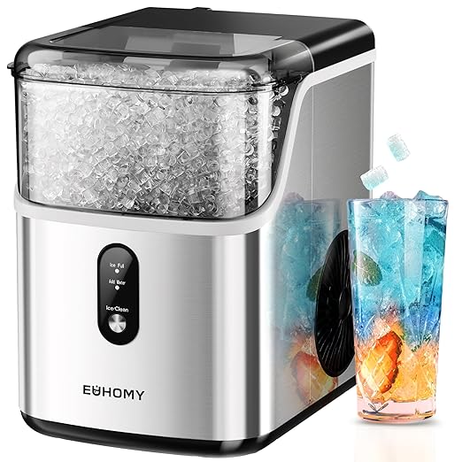 EUHOMY Nugget Ice Makers Countertop