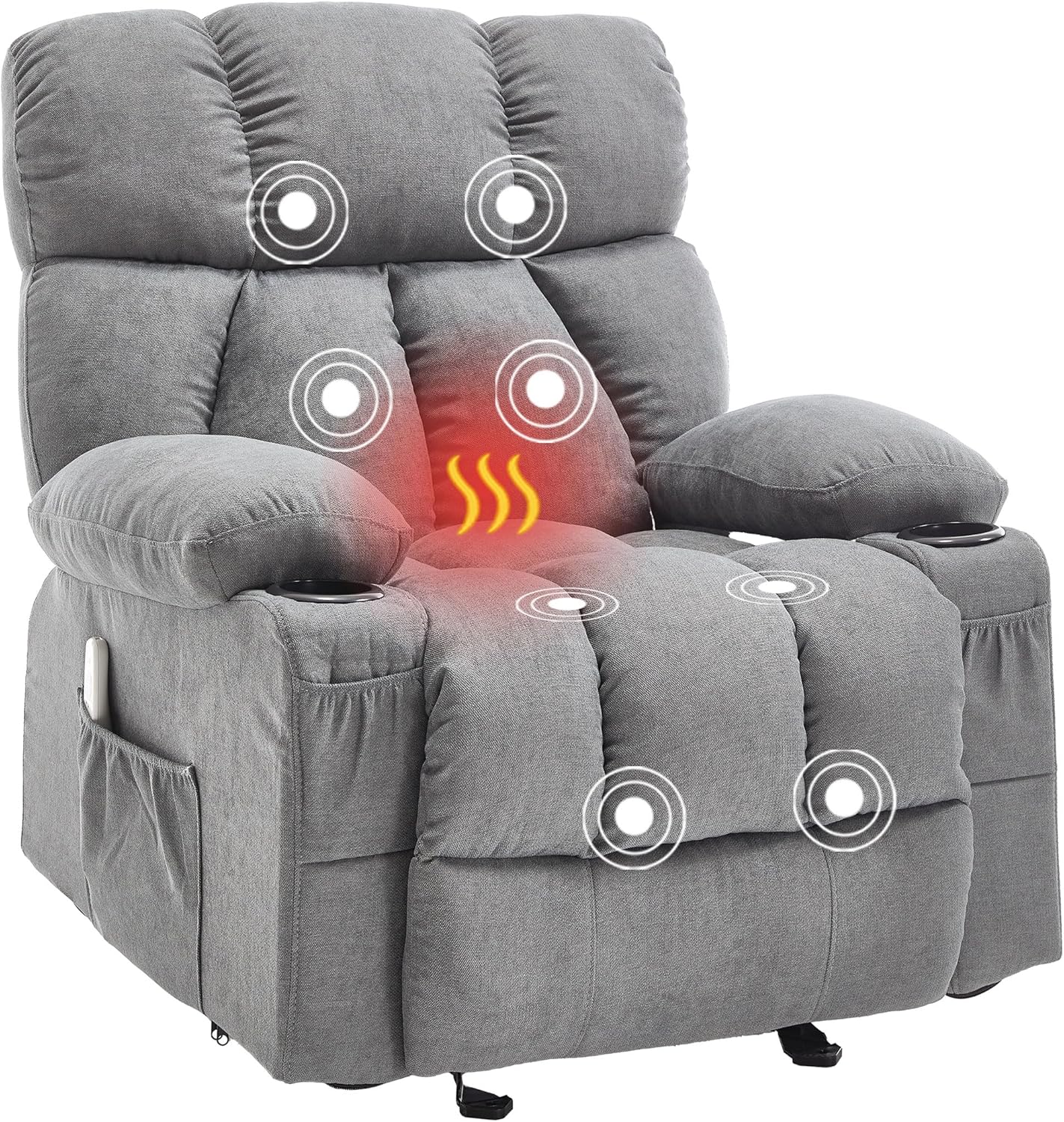 Massage Rocker Recliner Chair