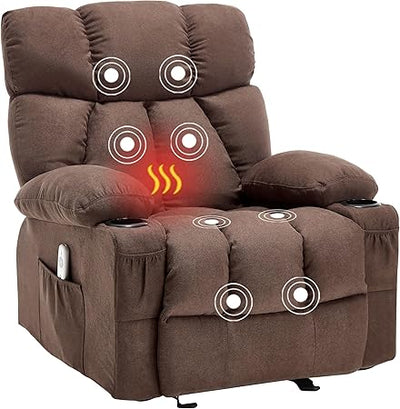 Massage Rocker Recliner Chair