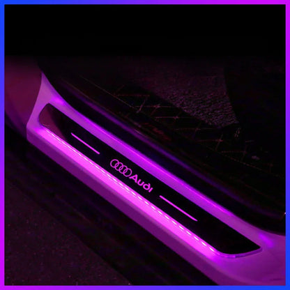 Pack of 2 LED Car Door Sill Plates