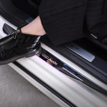 Pack of 2 LED Car Door Sill Plates