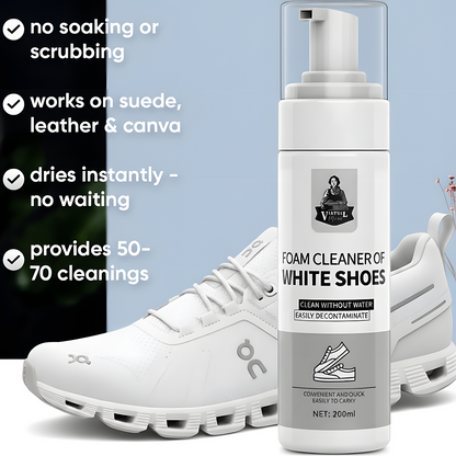 Water Free Foam Shoe Cleaner
