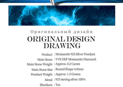 925 Sterling Silver Pendant Necklace