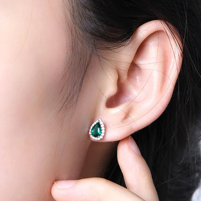 Vintage 100% 925 Sterling Silver Earrings