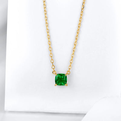 Vintage 100% 925 Sterling Silver Moissanite Necklace