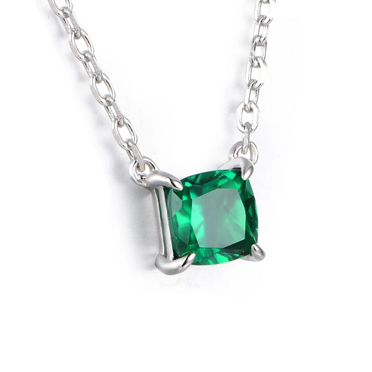 Vintage 100% 925 Sterling Silver Moissanite Necklace