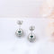 Vintage 100% 925 Sterling Silver Earrings