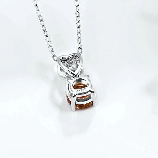 925 Silver Diaspore Pendant Necklace