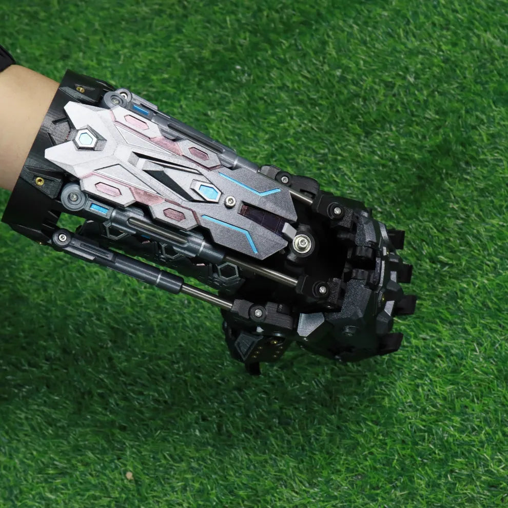 3D Printed Pair Mechanical Exoskeleton Arm Armor