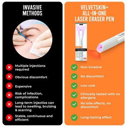 VelvetSkin+ All-in-One Laser Eraser Pen