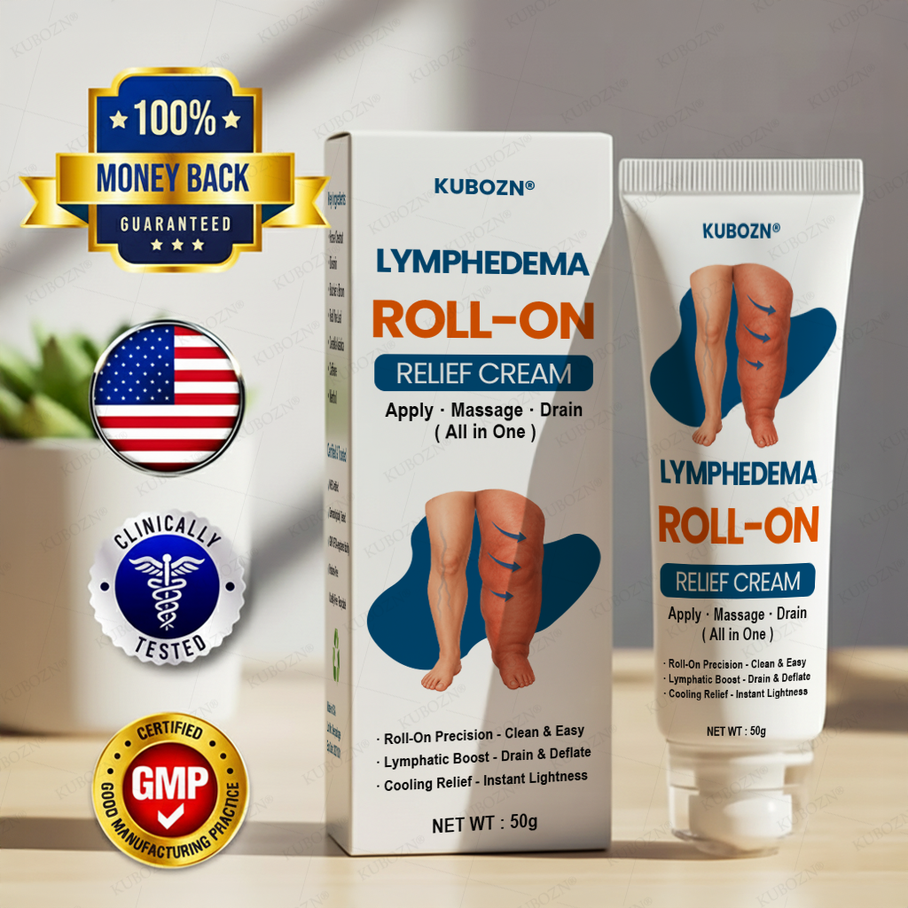 Roll-On Cream for Lymphatic Drainage & Swelling Relief