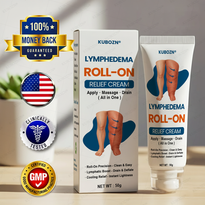 Roll-On Cream for Lymphatic Drainage & Swelling Relief