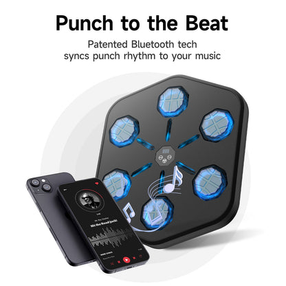 Oupal Music Boxing Machine with Boxing Gloves