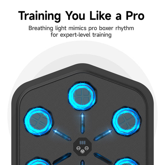 Oupal Music Boxing Machine with Boxing Gloves