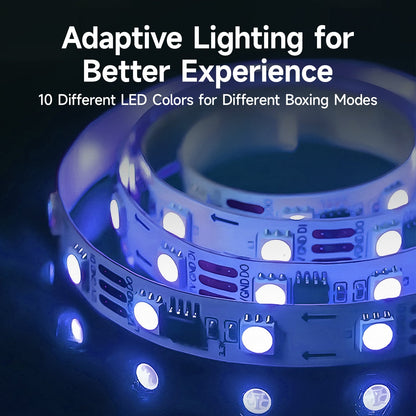 Oupal Music Boxing Machine with Boxing Gloves