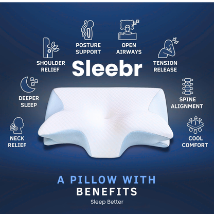 Sleebr® Contour Relief Pillow - 14.99