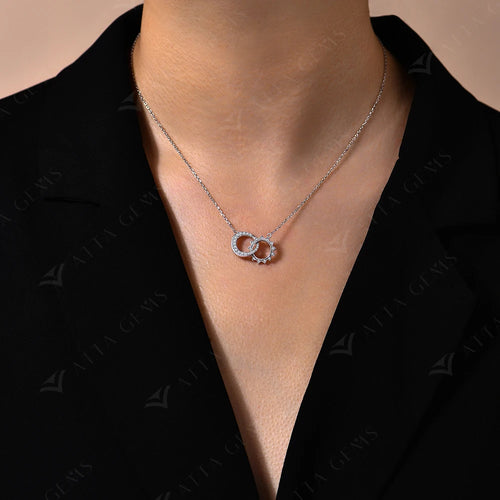 S925 Silver 18K Gold Plated Necklace
