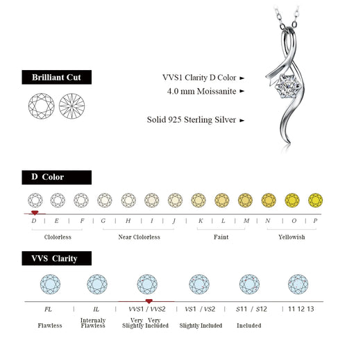 925 Sterling Silver Pendant Necklace