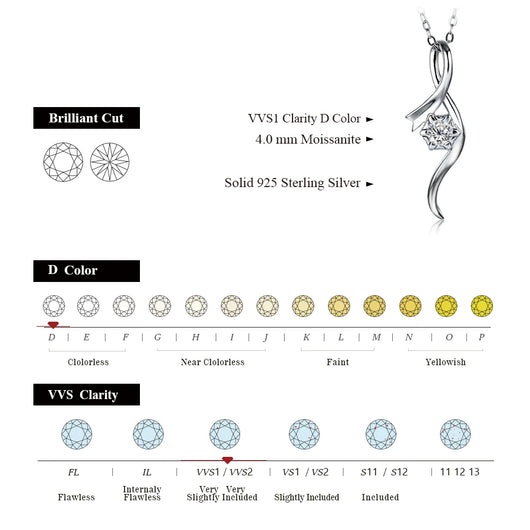 925 Sterling Silver Pendant Necklace