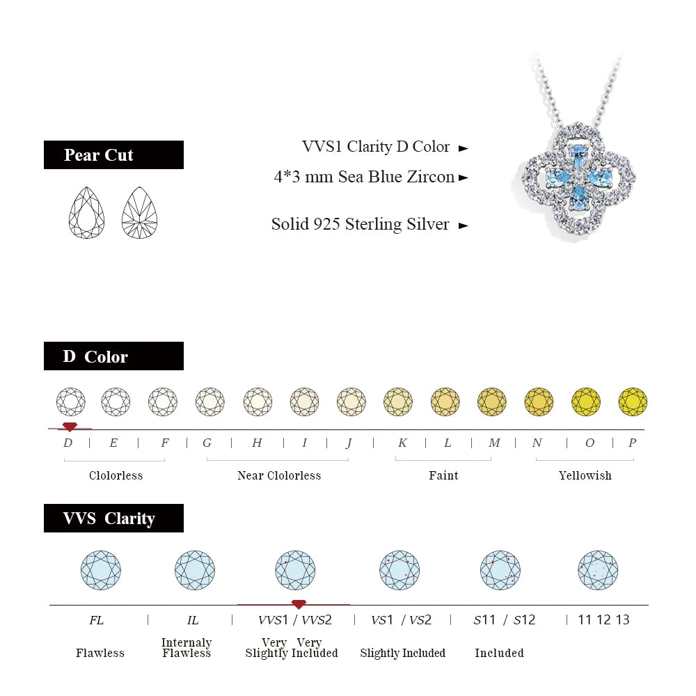 Sparkling Moissanite Diamond Necklace