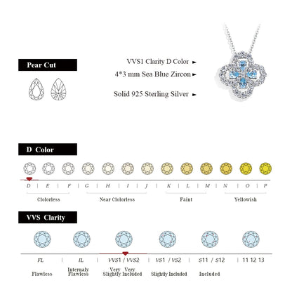 Sparkling Moissanite Diamond Necklace
