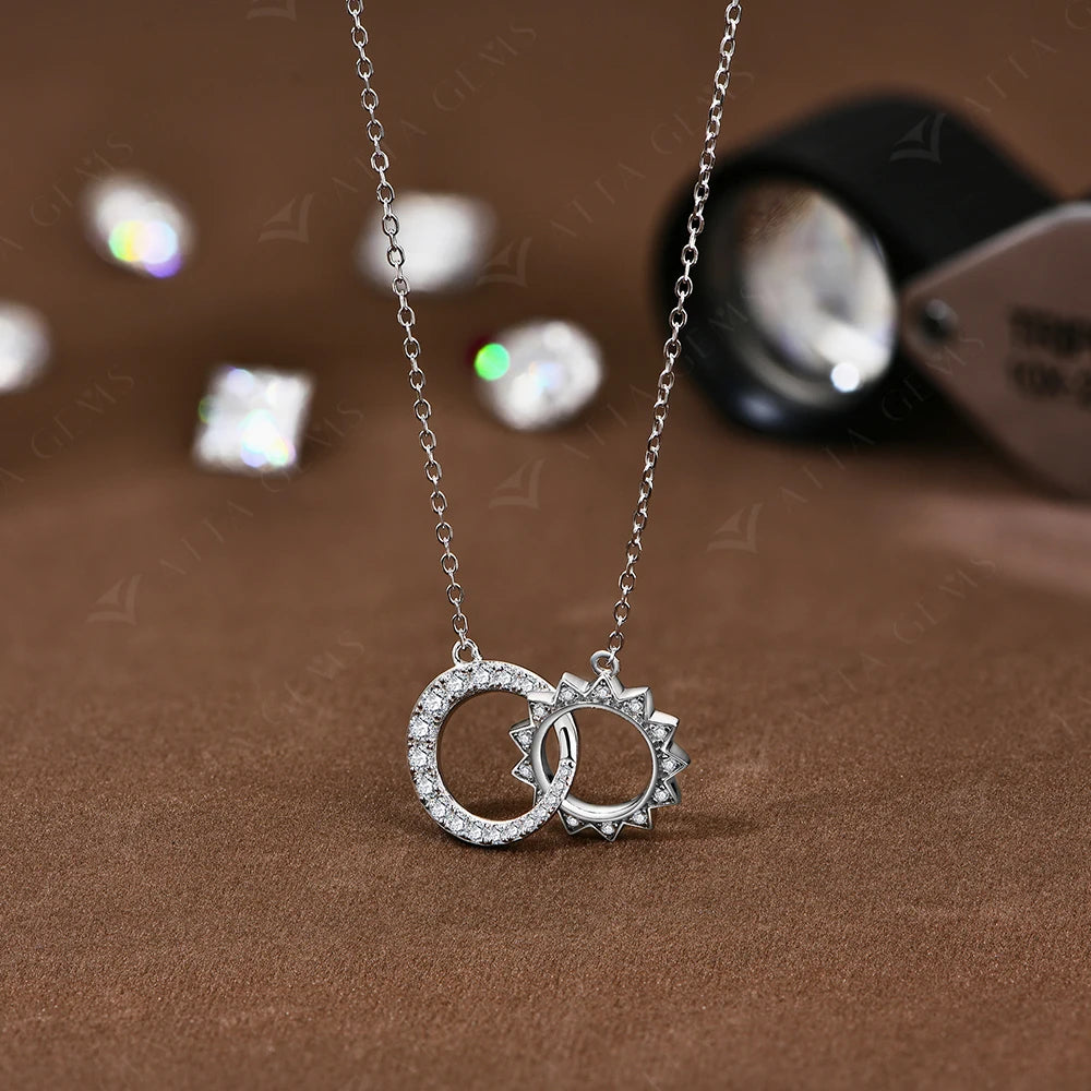 S925 Silver 18K Gold Plated Necklace