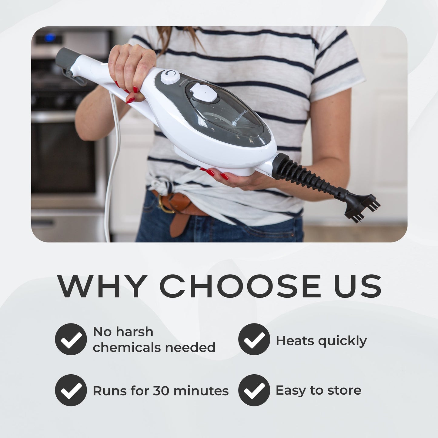 Oupal 10 in 1 All Purpose Steamer