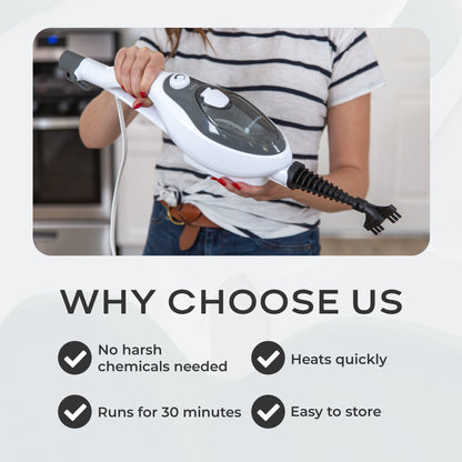 Oupal 10 in 1 All Purpose Steamer