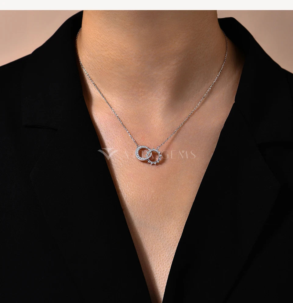 S925 Silver 18K Gold Plated Necklace