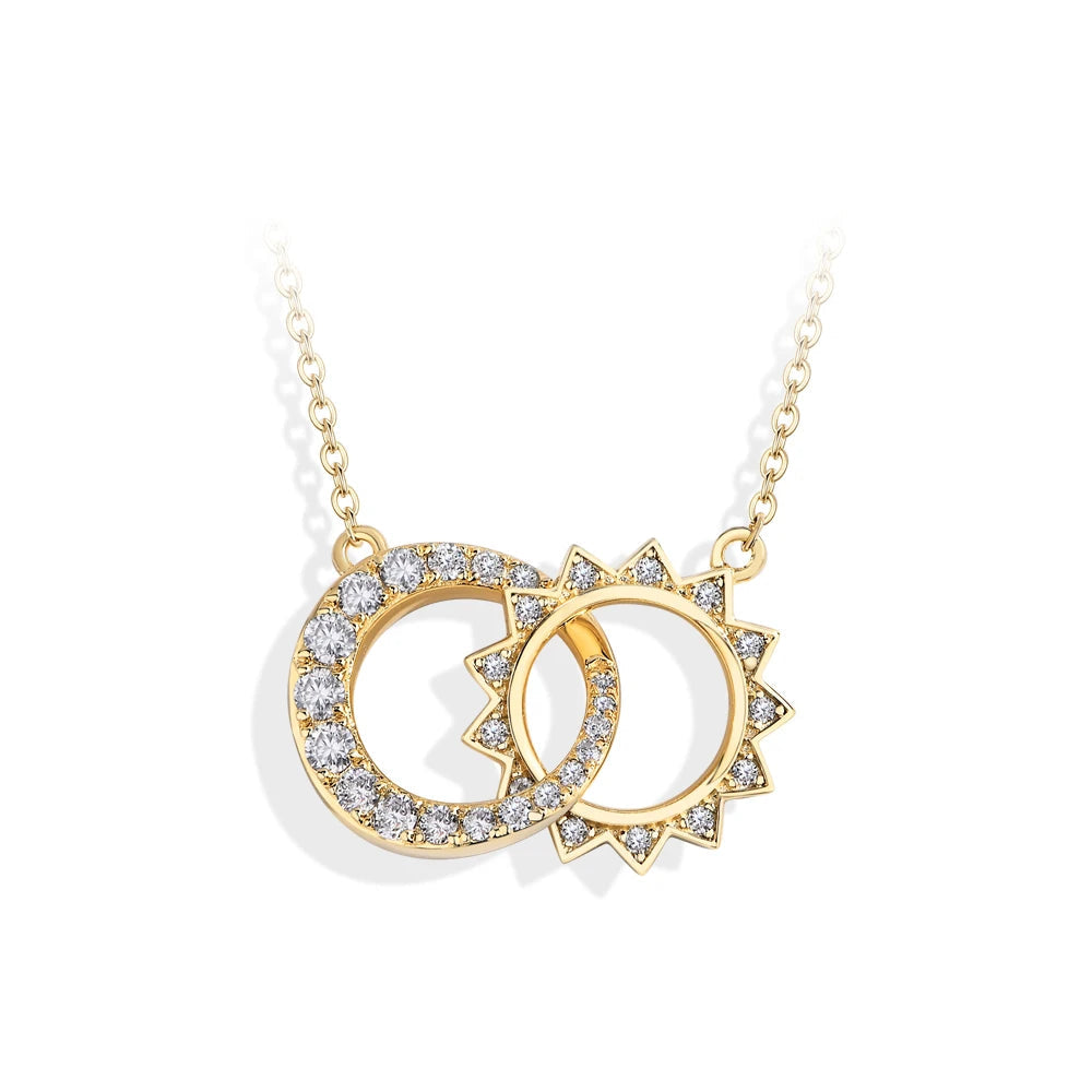 S925 Silver 18K Gold Plated Necklace