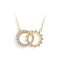 S925 Silver 18K Gold Plated Necklace